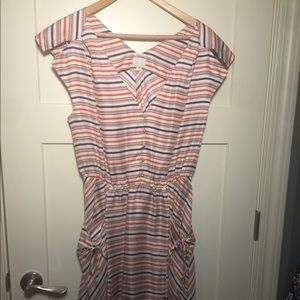 Anthropologie silk dress